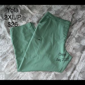 Figs Yola scrub pants XXL/P